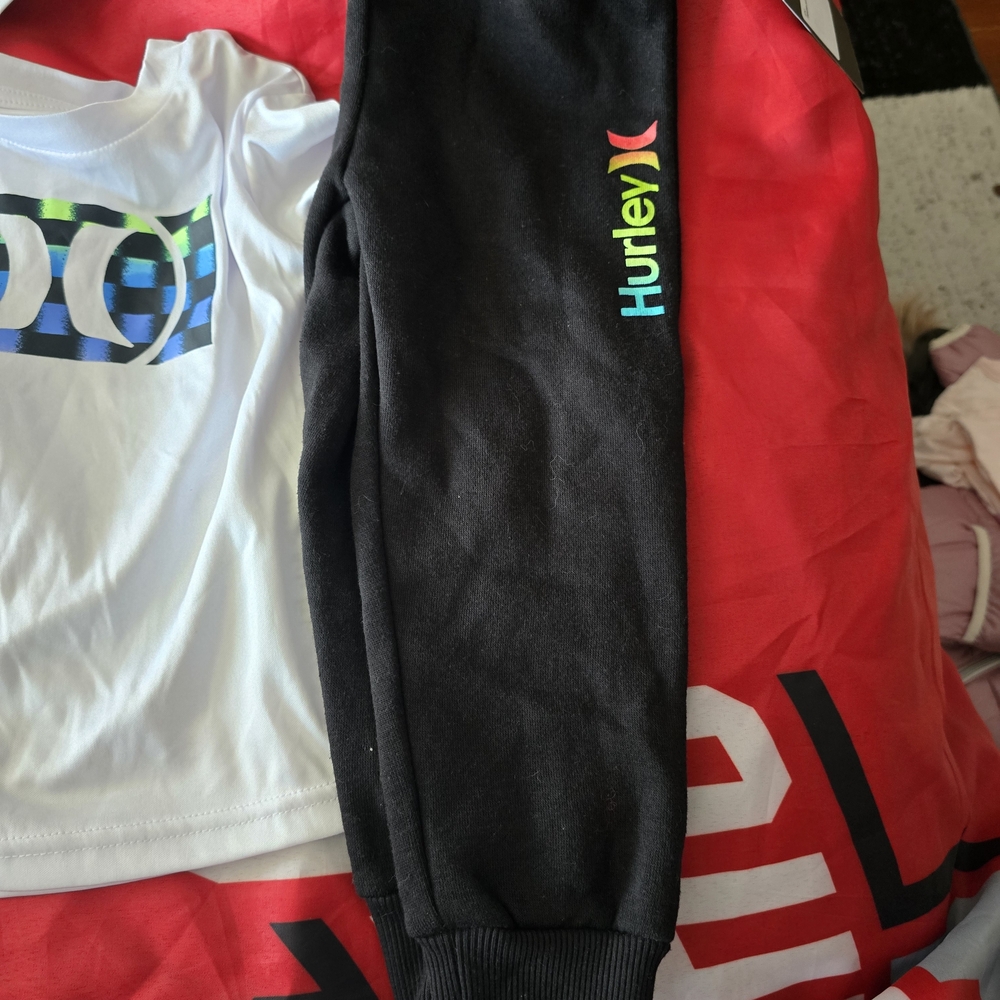 Hurley Kids Black Jogger Pants